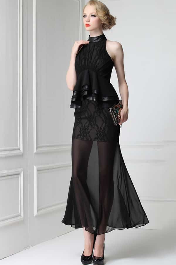 Smuk i byen med en festkjole