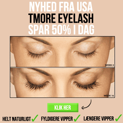 Få smarte fyldige øjenvipper med Tmore Eyelash Serum