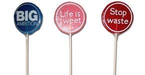 Hvad er godt ved bolcher med logo?